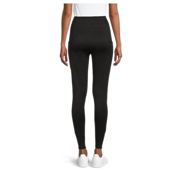 Cuddl Duds ClimateRight Grid Warmth Base Layer Thermal Legging + Crew Top Set, L - Picture 9 of 16